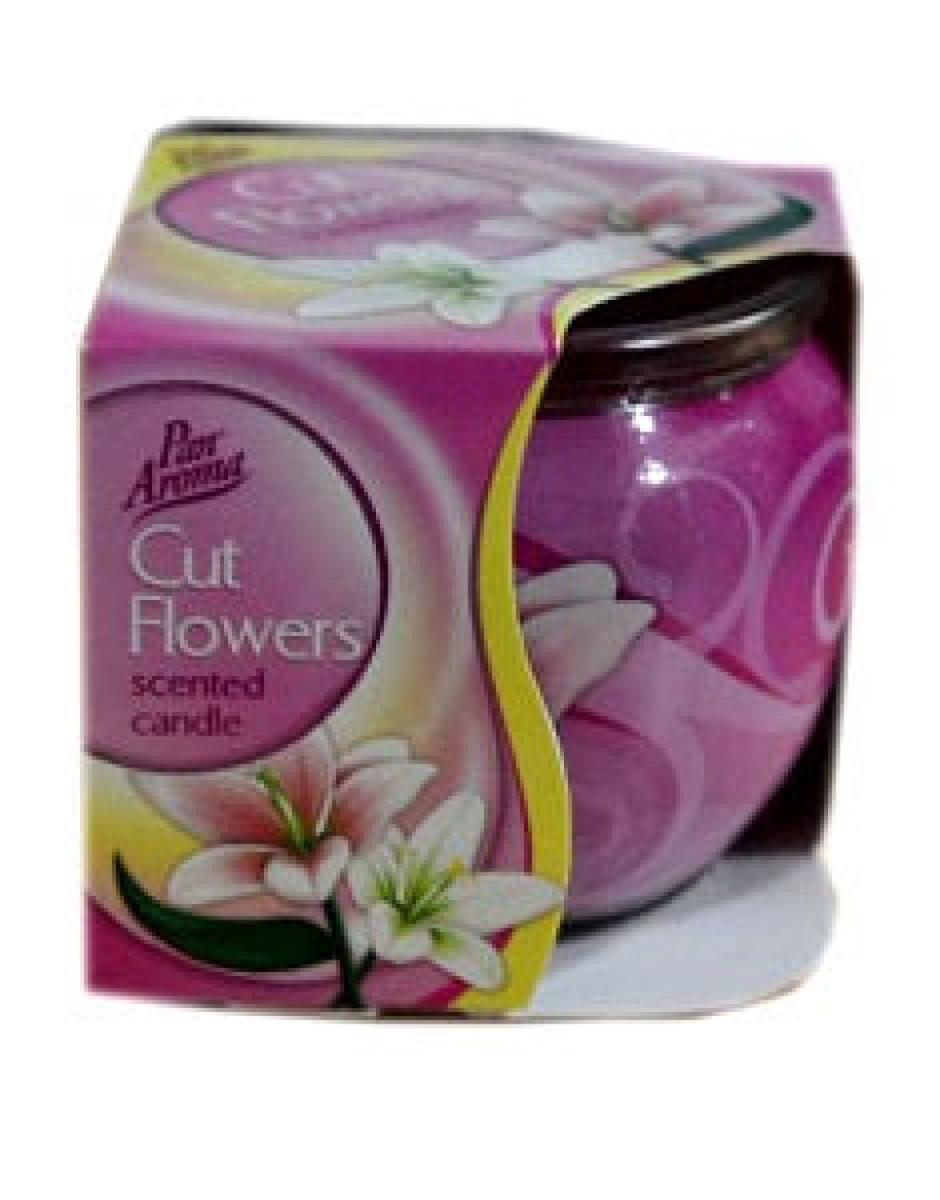 Scented Candle Cut Flowers