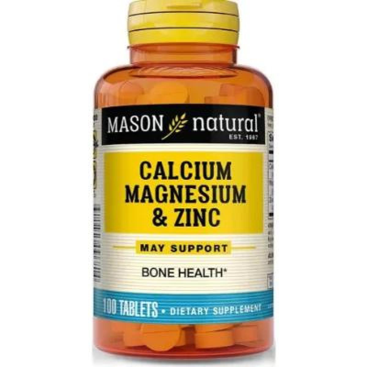 Natural Calcium, Magnesium & Zinc