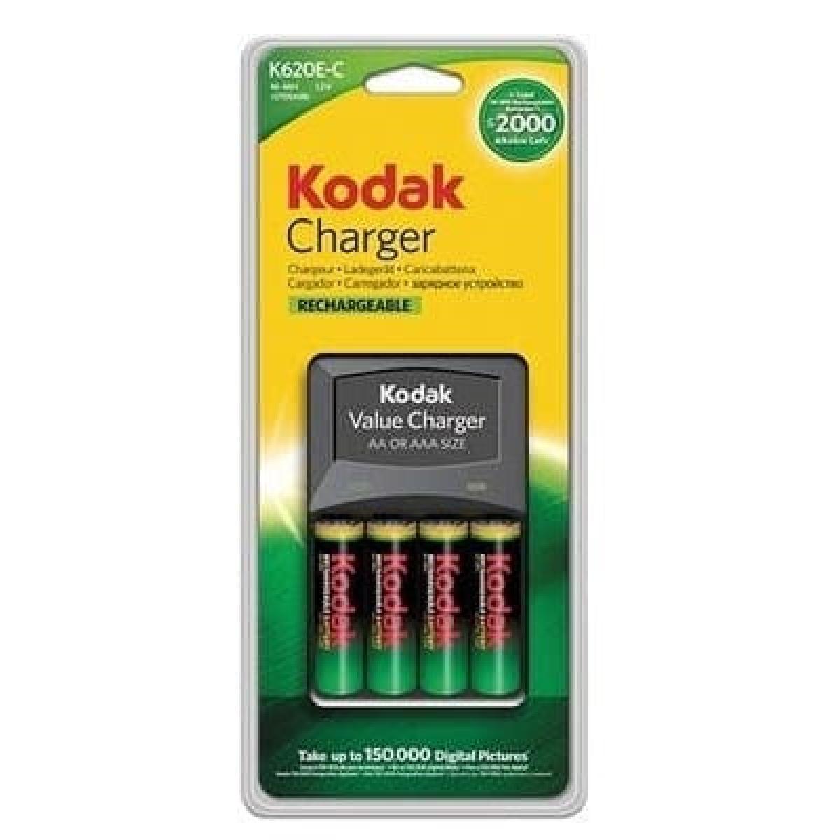 NI-Mh Battey Charger AA & AAA Size + 4 Rechargeable Batteries
