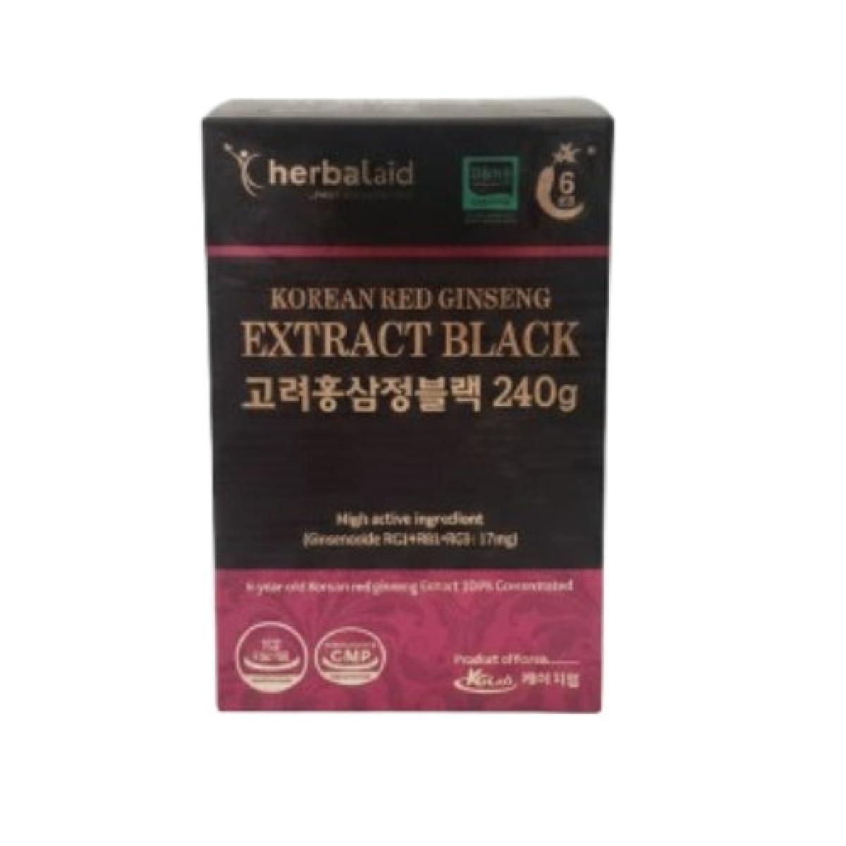 Korean Red Ginseng Extract Black