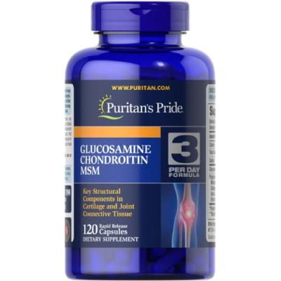 Glucosamine, Chondroitin MSM-3 Per Day Formula