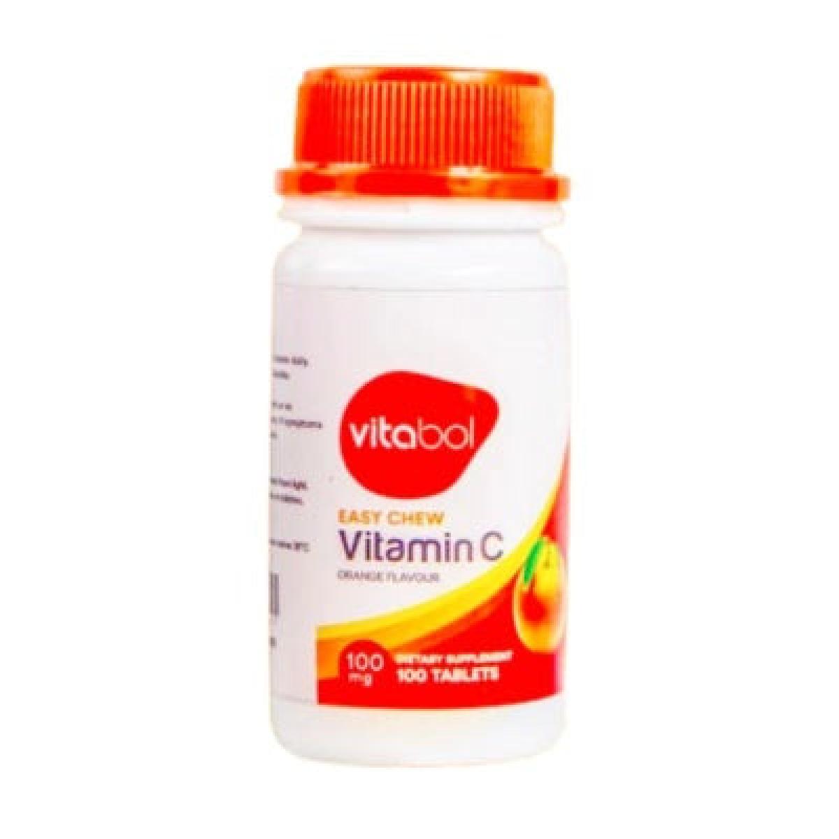 Vitamin C - Easy Chew Orange Flavour