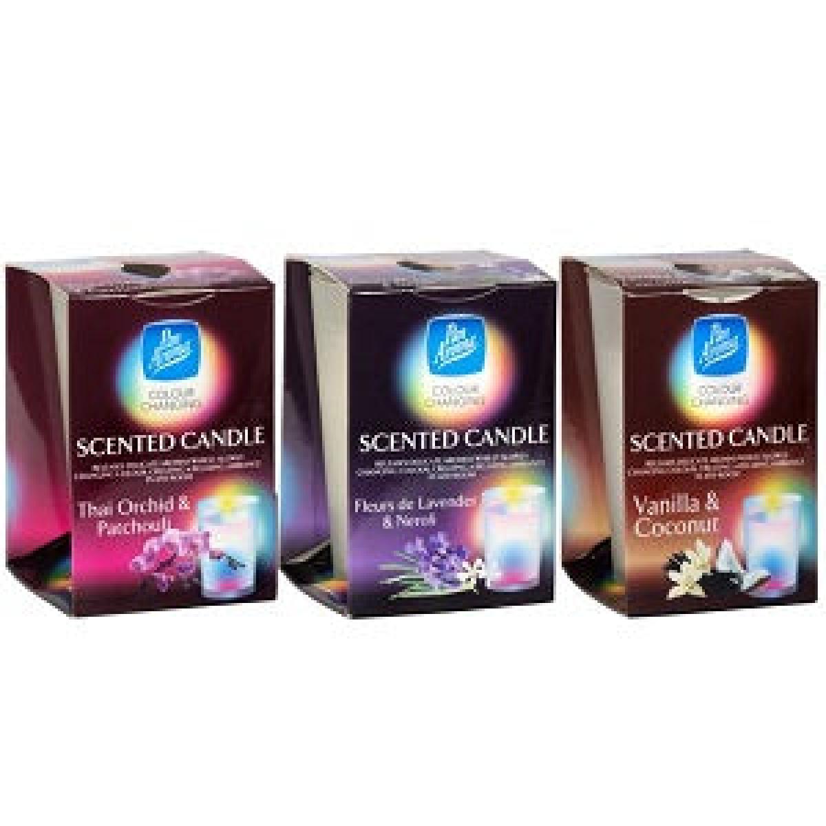 Colour Changing Scented Candle Assorted