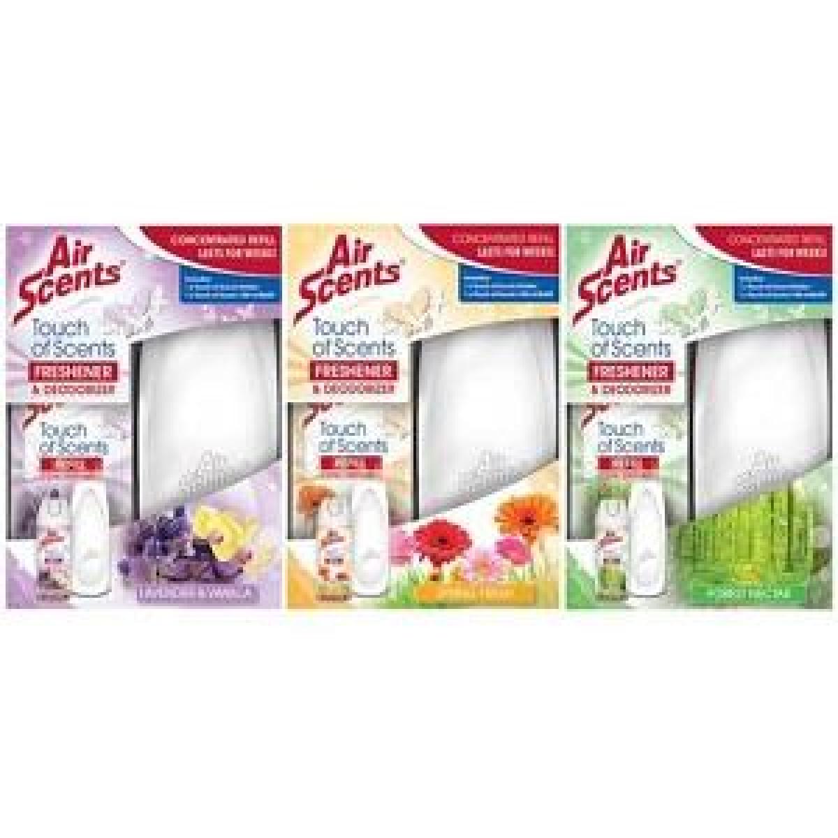 Freshener & Deodoriser Touch Of Scents Assorted