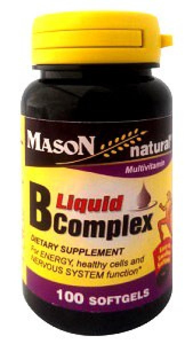 Liquid B-Complex 100 Soft Gels