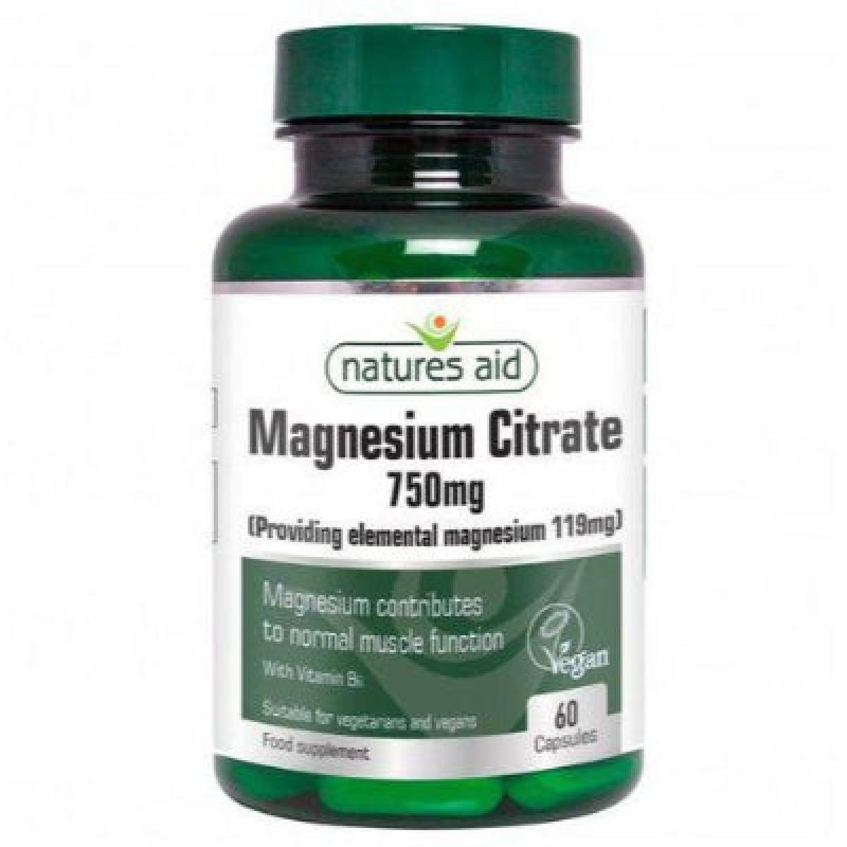 Magnesium Citrate 750 mg