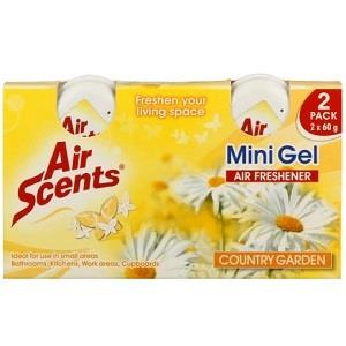 Mini Gel Air Freshener Country Garden