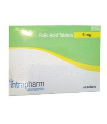 Folic Acid 5 mg