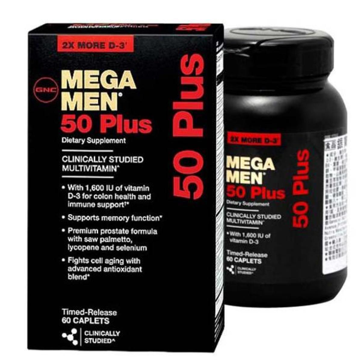 Mega Men 50+ 60 Caplets