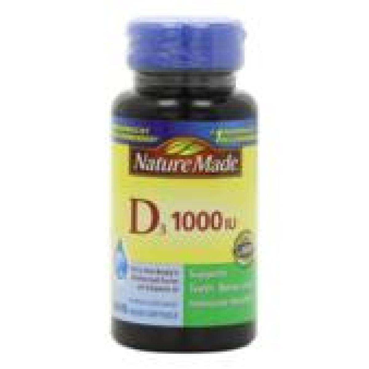 D3 1000 IU 100 Soft Gels