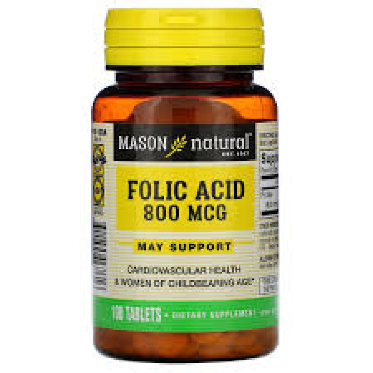 Folic Acid 800 mcg