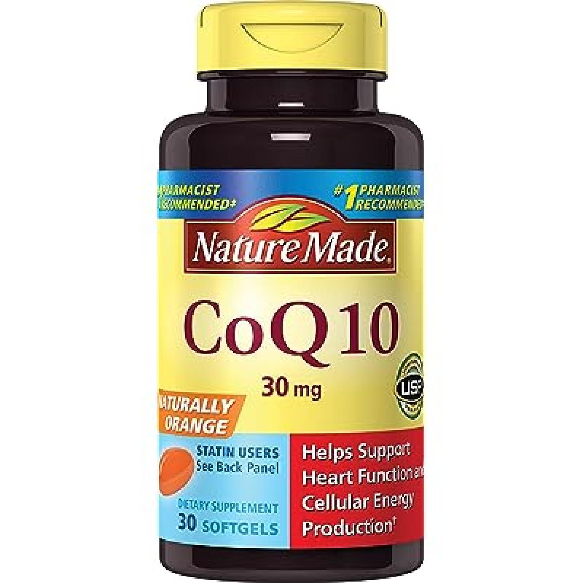 CoQ10 30 mg 30 Soft Gels