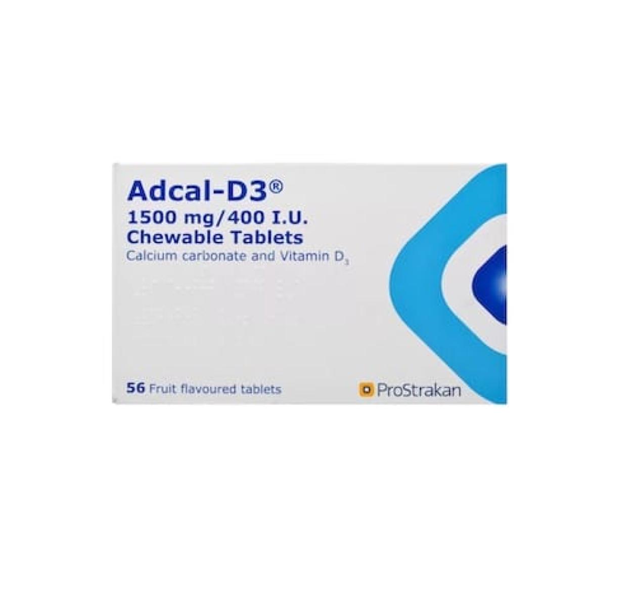 Adcal D3 1500 mg/400 I.U.