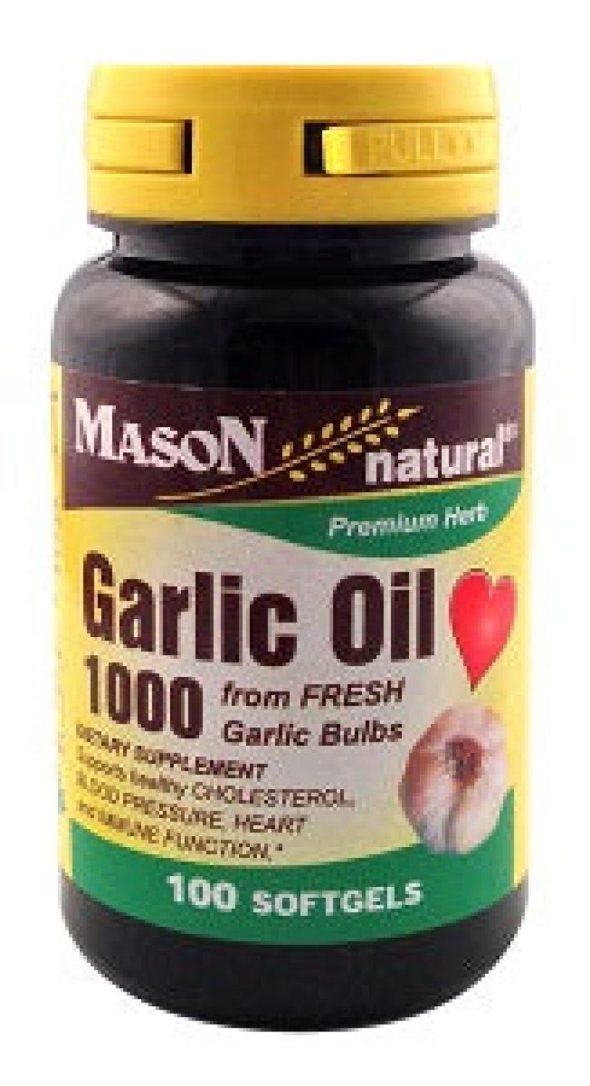 Garlic Oil 1000 - 100 Soft Gels