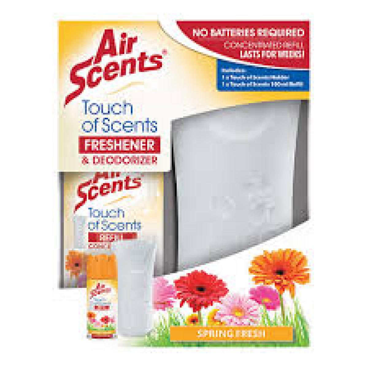 Air Scents Spring Fresh Touch Of Scents Freshener & Deodorizer
