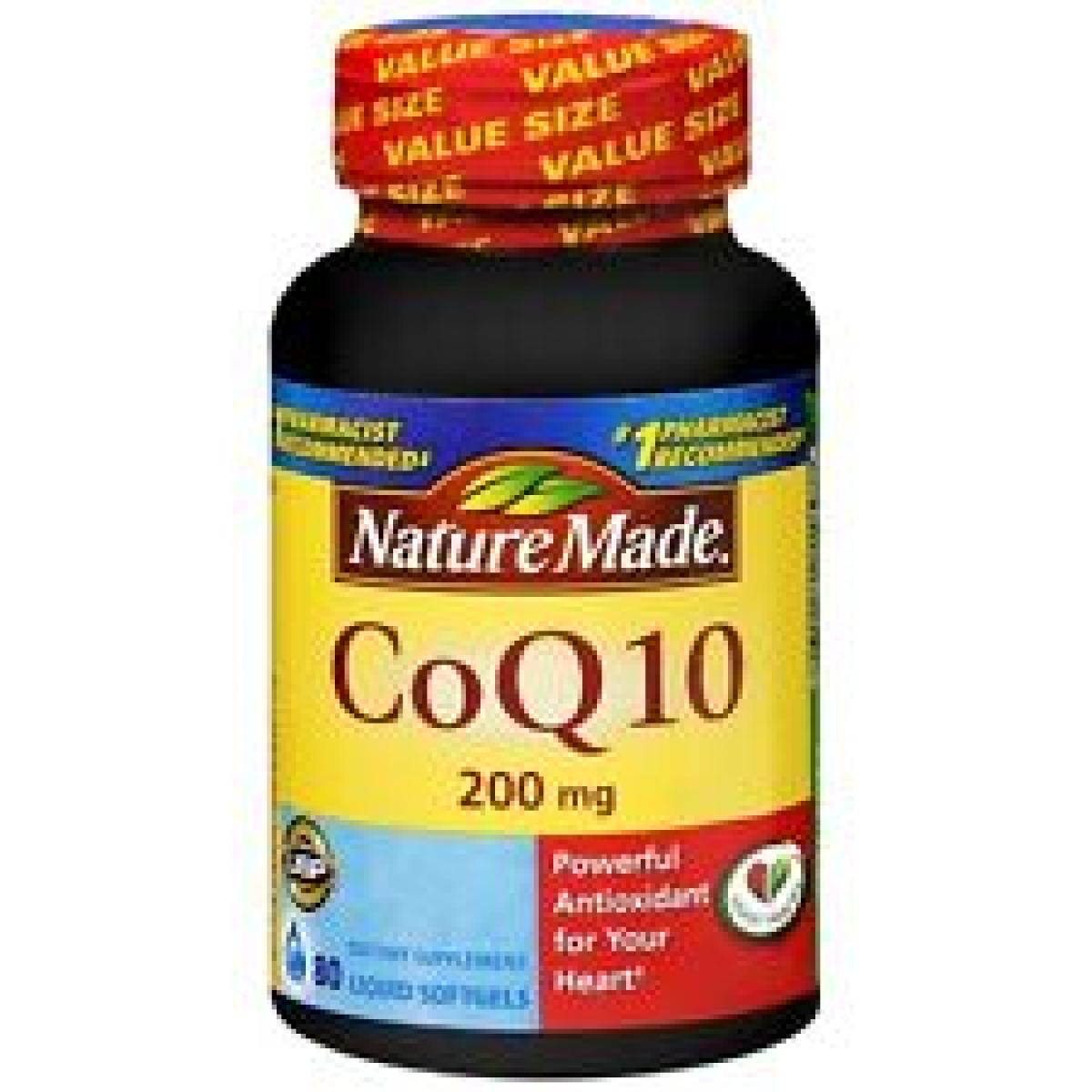 CoQ10 200 mg 80 Soft Gels