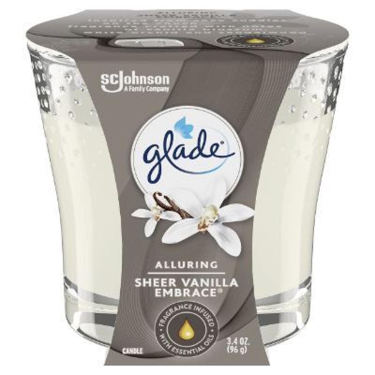 Candle Alluring Sheer Vanilla Embrace