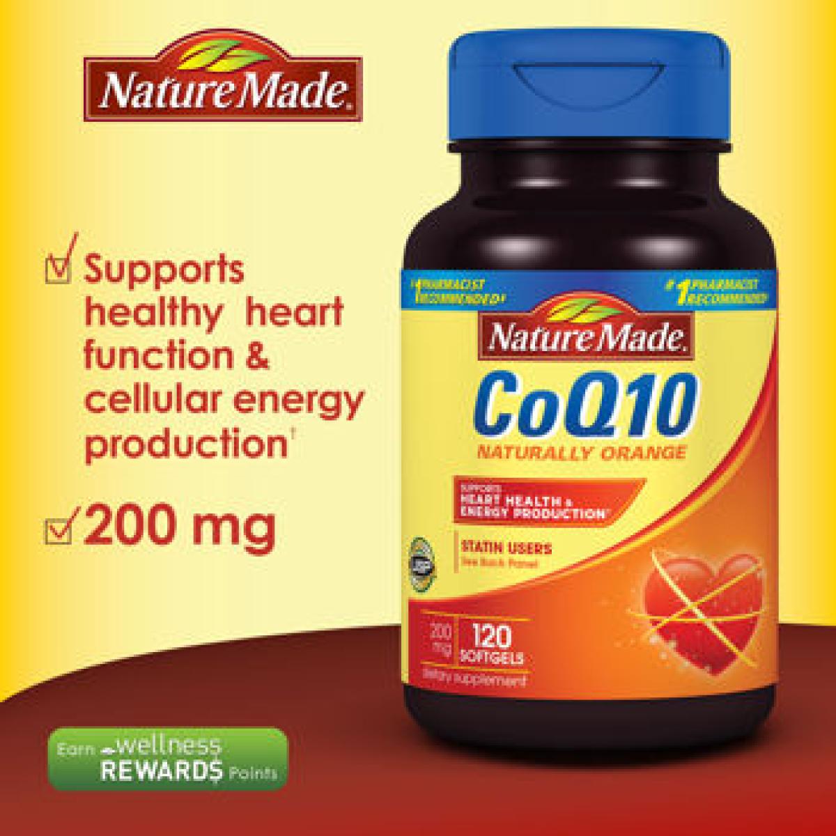CoQ10 200 mg 120 Soft Gels