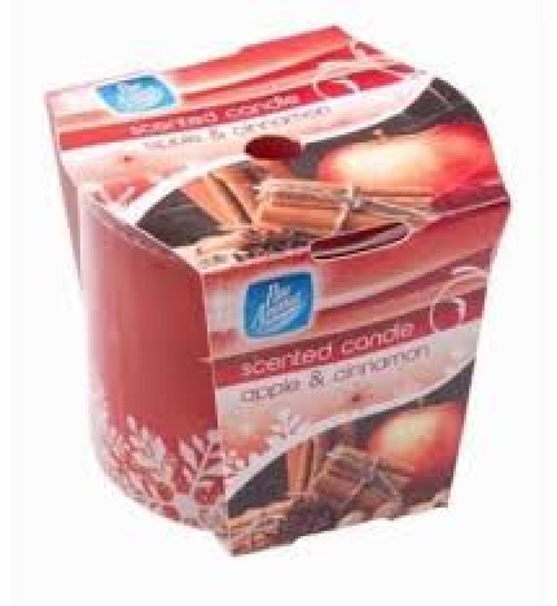 Scented Candle Apple & Cinnamon - Wrapped