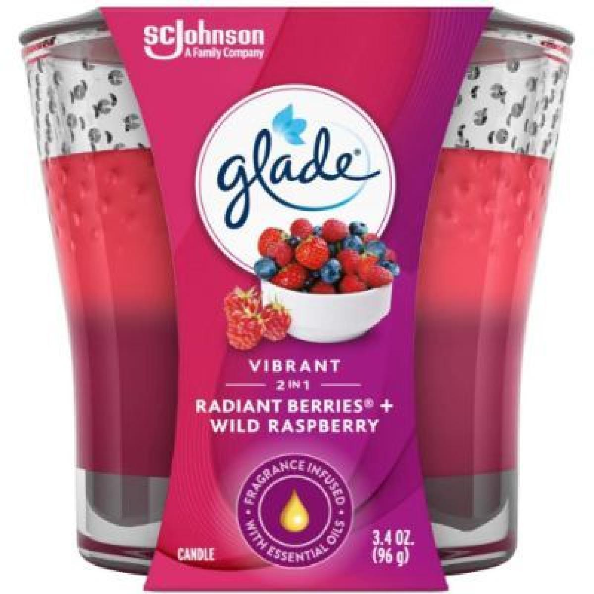 Candle Vibrant 2 in 1 Radiant Berries & Wild Raspberry