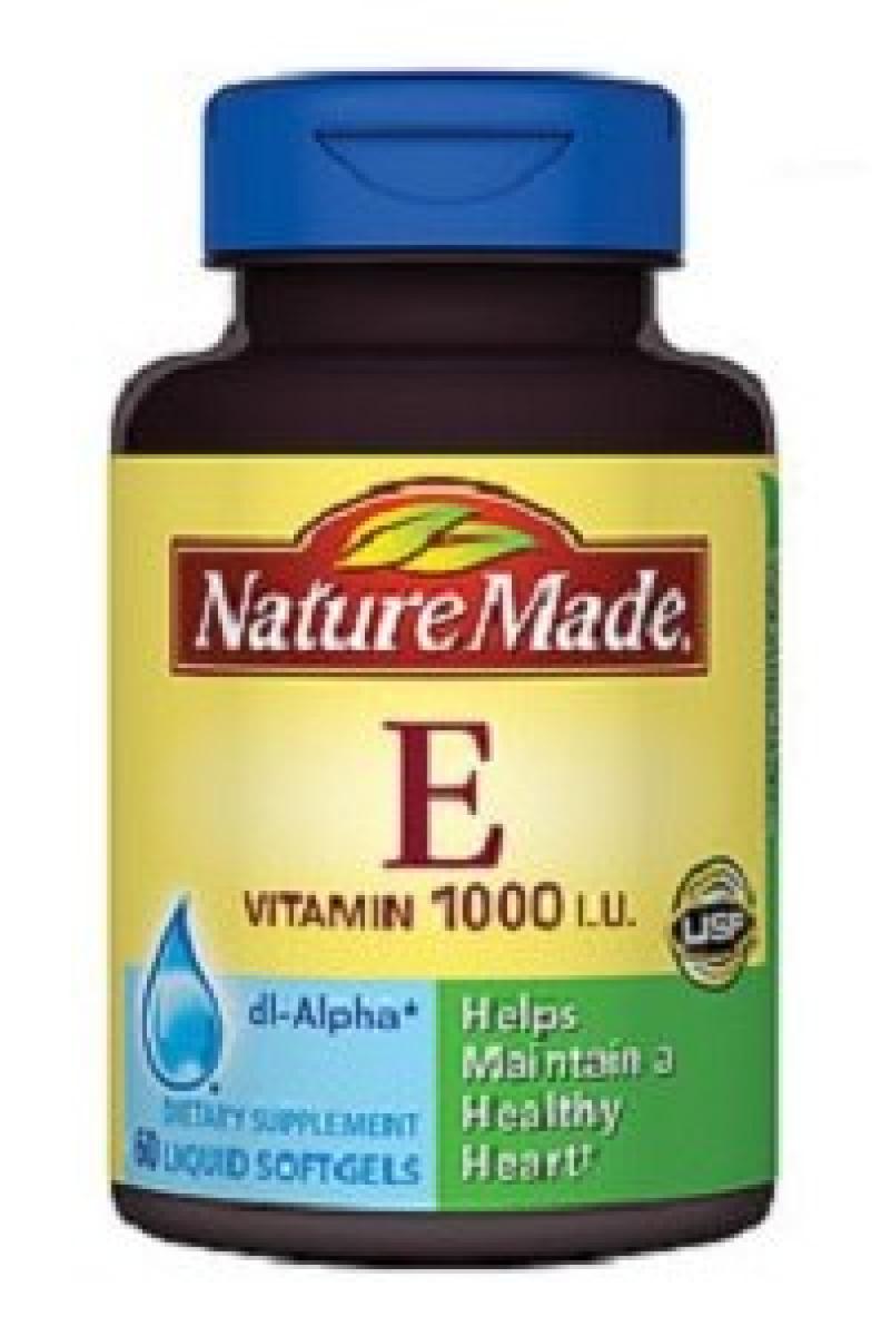 Vitamin E 1000 IU 60 Liqui-Gels