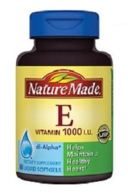 Vitamin E 1000 IU 60 Liqui-Gels