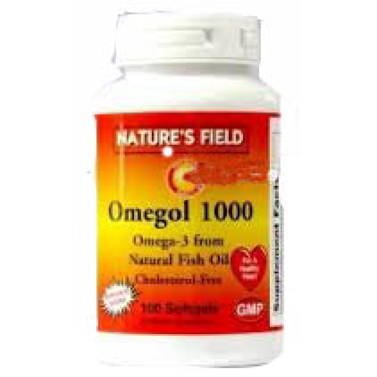 Omegol 1000 mg 100 Soft Gels