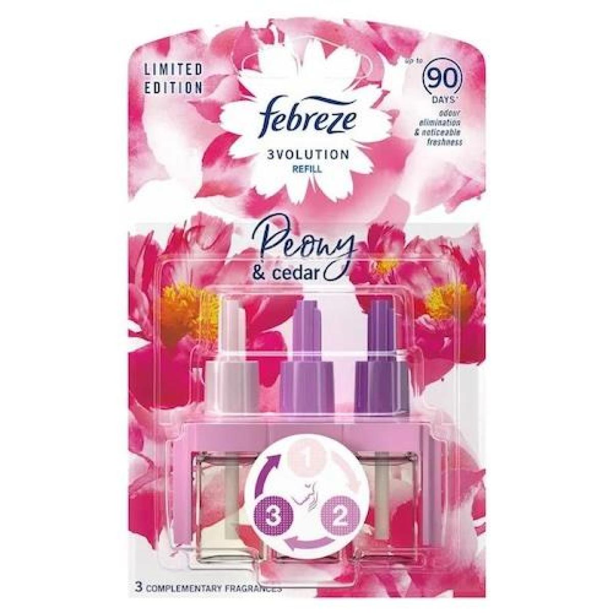 3Volution Air Freshener Plug & Refill Peony & Cedar