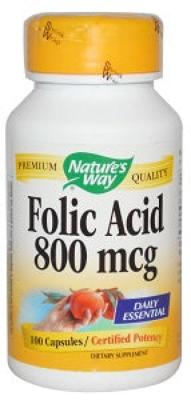 Folic Acid 800 mcg