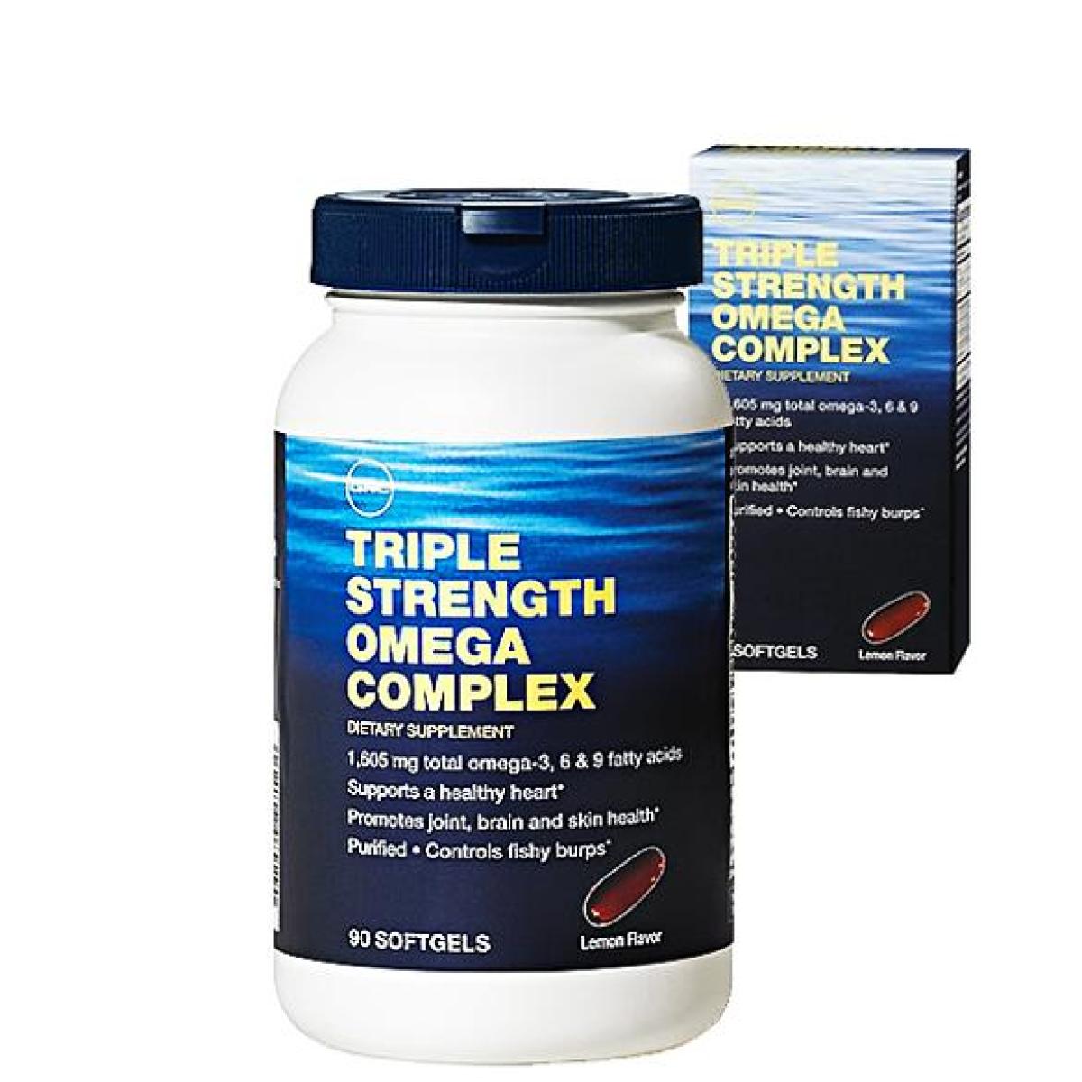 Omega Complex Lemon Flavored 90 Soft Gels