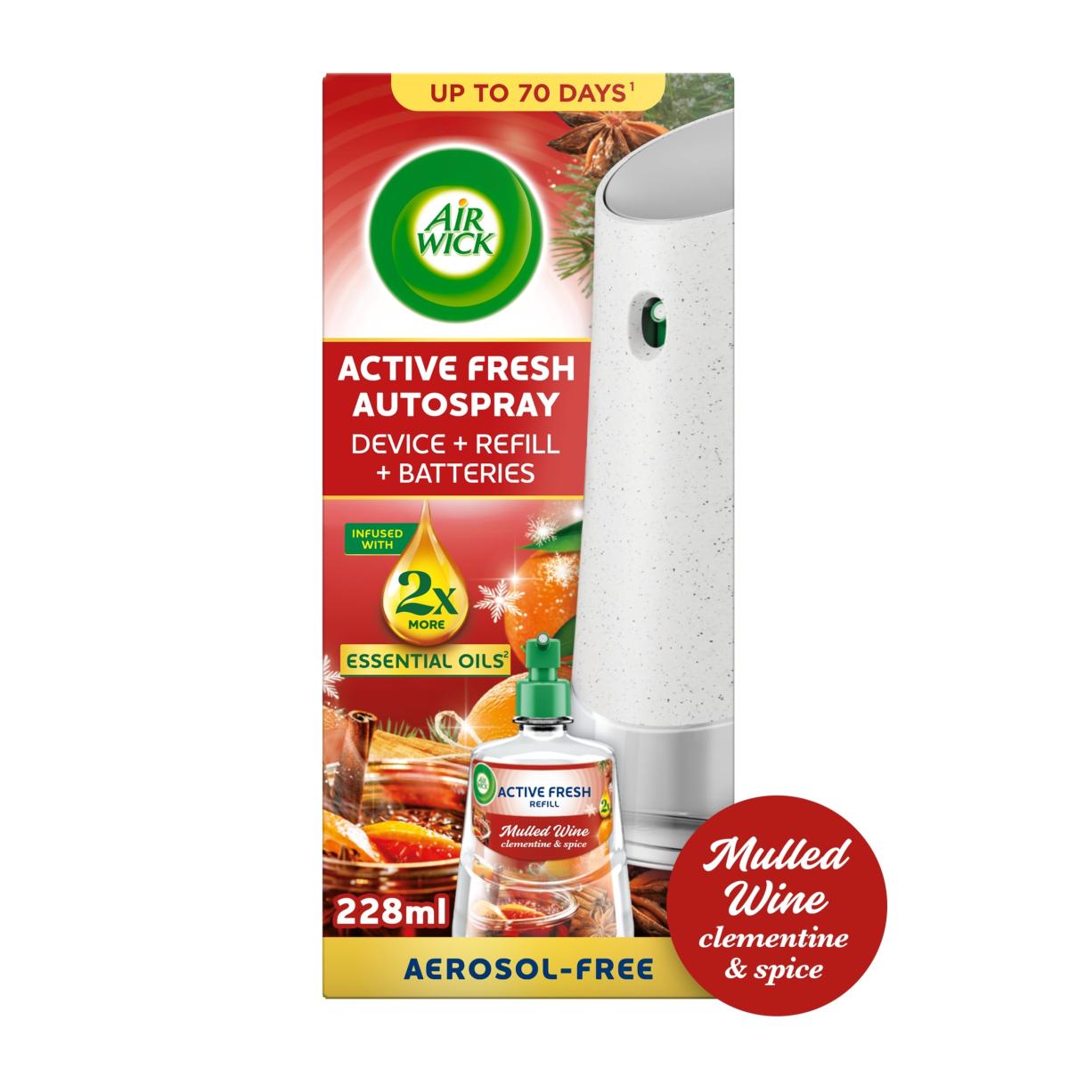 24/7 Active Fresh Aerosol Free Automatic Spray Mulled Wine