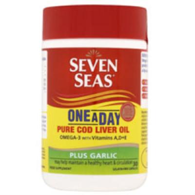 Cod Liver Oil + Garlic
