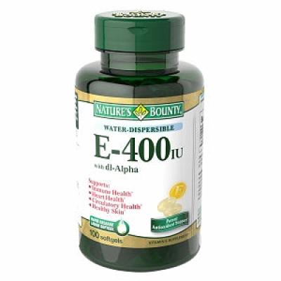 Vitamin E 400 IU 100 Soft Gels