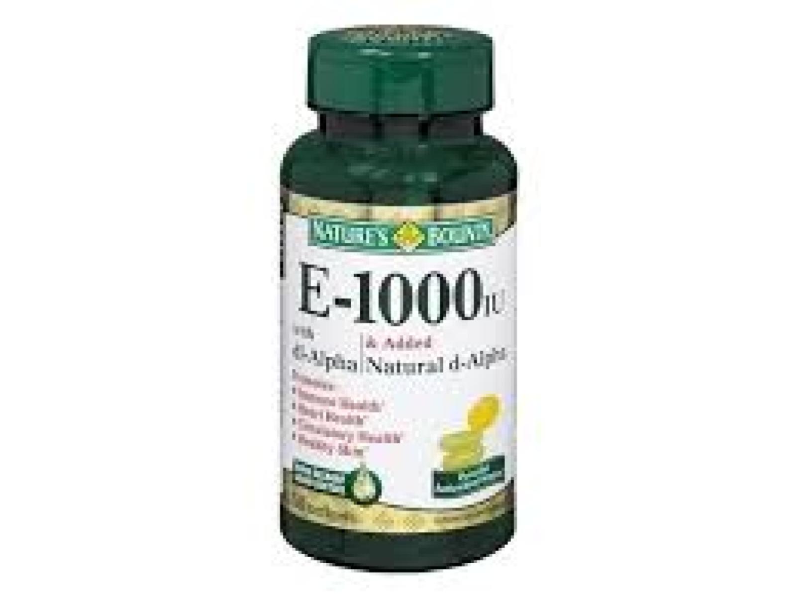 Vitamin E 1000 IU 50 Soft Gels
