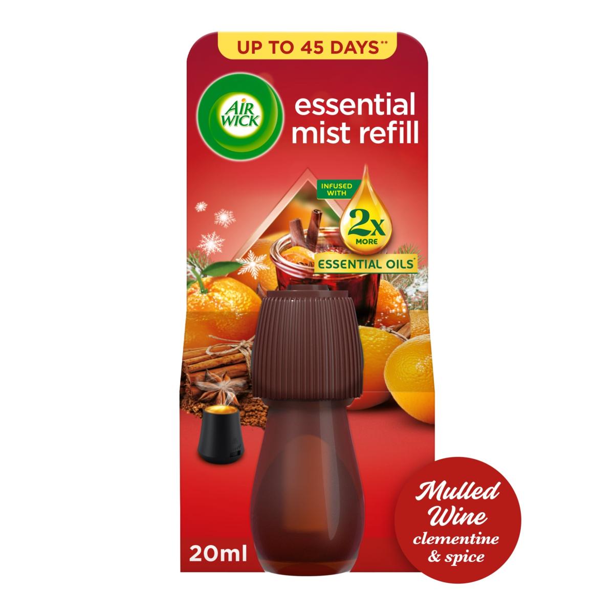 Mulled Wine Essential Mist Diffuser Single Refill
