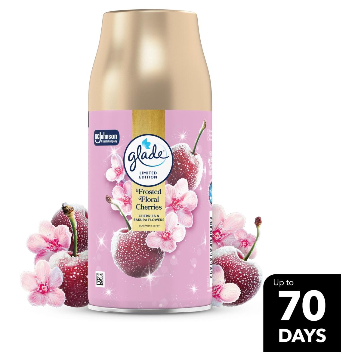 Automatic Spray Refill Frosted Floral Cherries