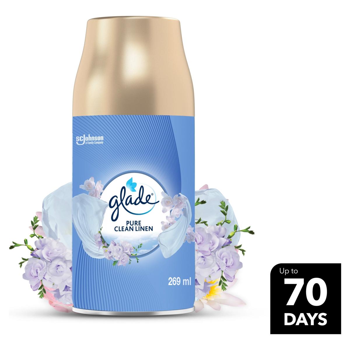 Automatic Spray Air Freshener Refill Clean Linen