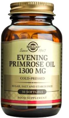 Evening Primrose Oil 1300 mg 30 Soft Gels