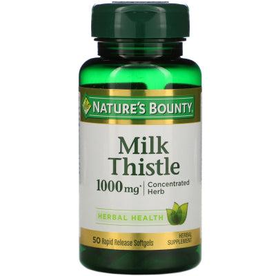 Milk Thistle 1000 mg 50 Soft Gels