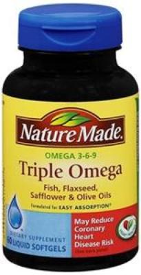 Triple Omega 3-6-9 60 Liquid Soft Gels