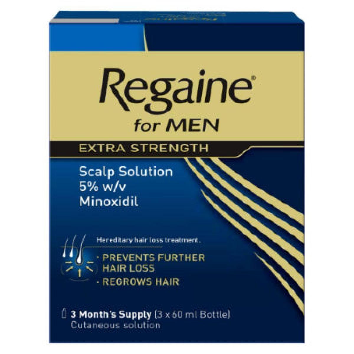 For Men Extra Strength Scalp Solution