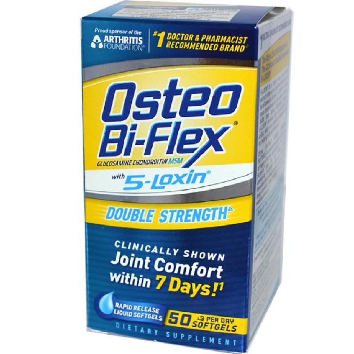 Bi-Flex + 5-Loxin Double Strength 50 Soft Gels