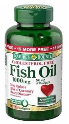 Fish Oil Omega 3 1000 mg 135 Soft Gels