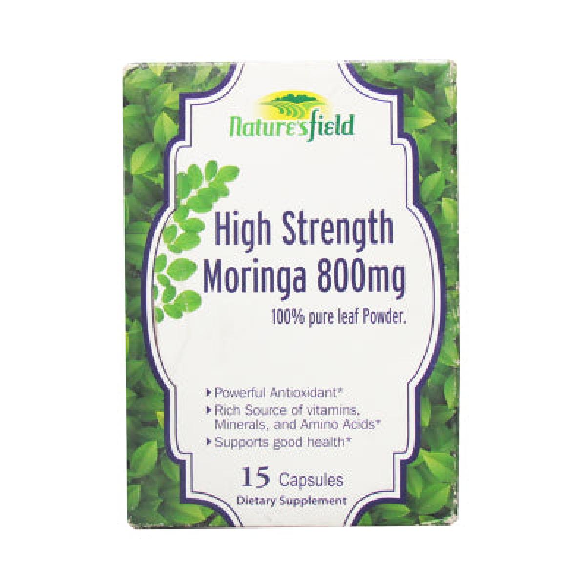 High Strength Moringa 800 mg
