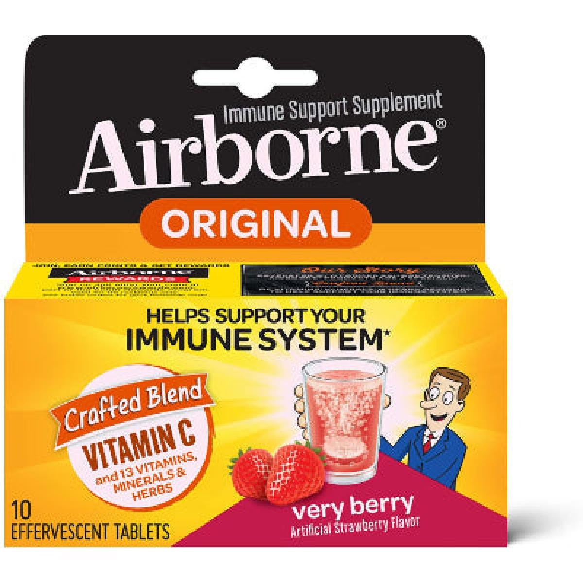 Immune Support Very Berry Flavour 10 Effervescents
