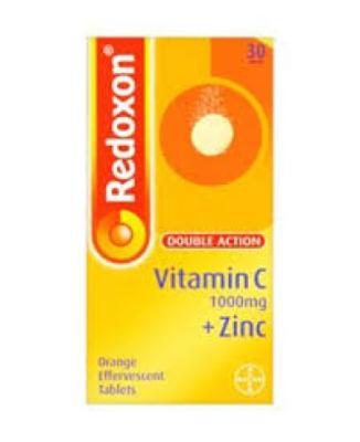 Double Action Vitamin C & Zinc 1000 mg 30 Effervescents