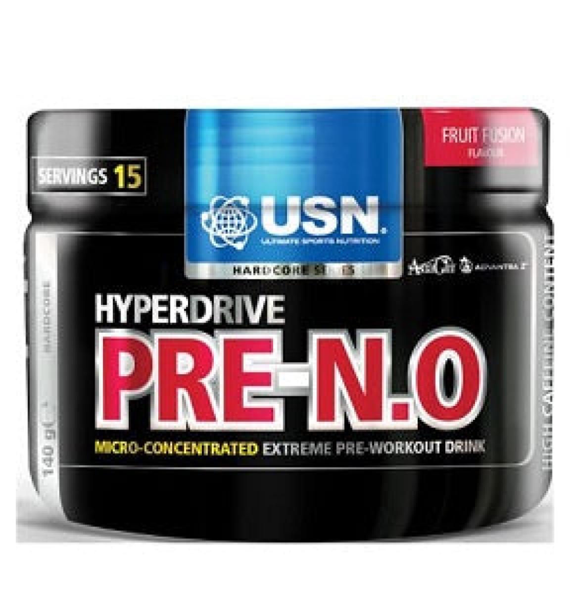 Hyperdrive Pre-N.O Pre-Workout Stimulant Fruit Fusion Flavour