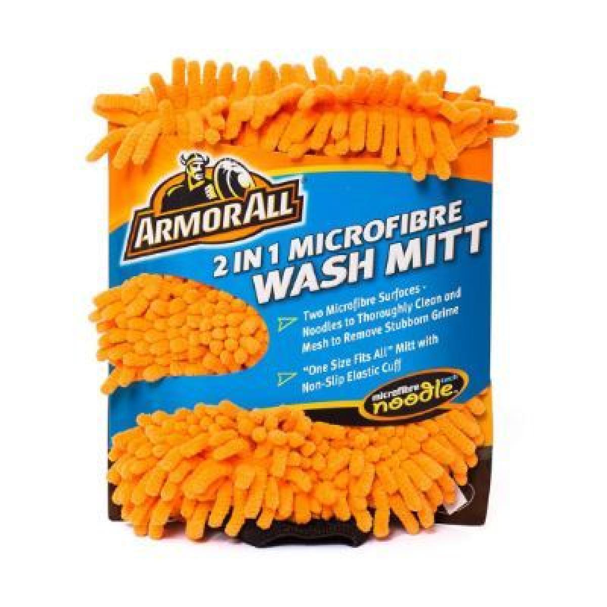 2 in 1 Microfibre Wash Mitt 21033