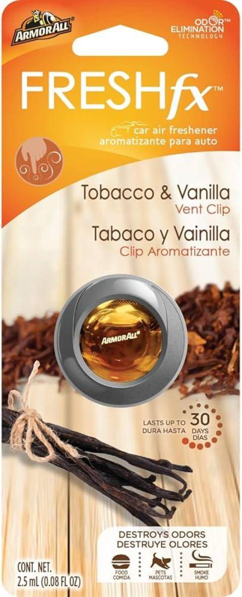 Car Air Freshener Essential Blends Tobacco & Vanilla Scent