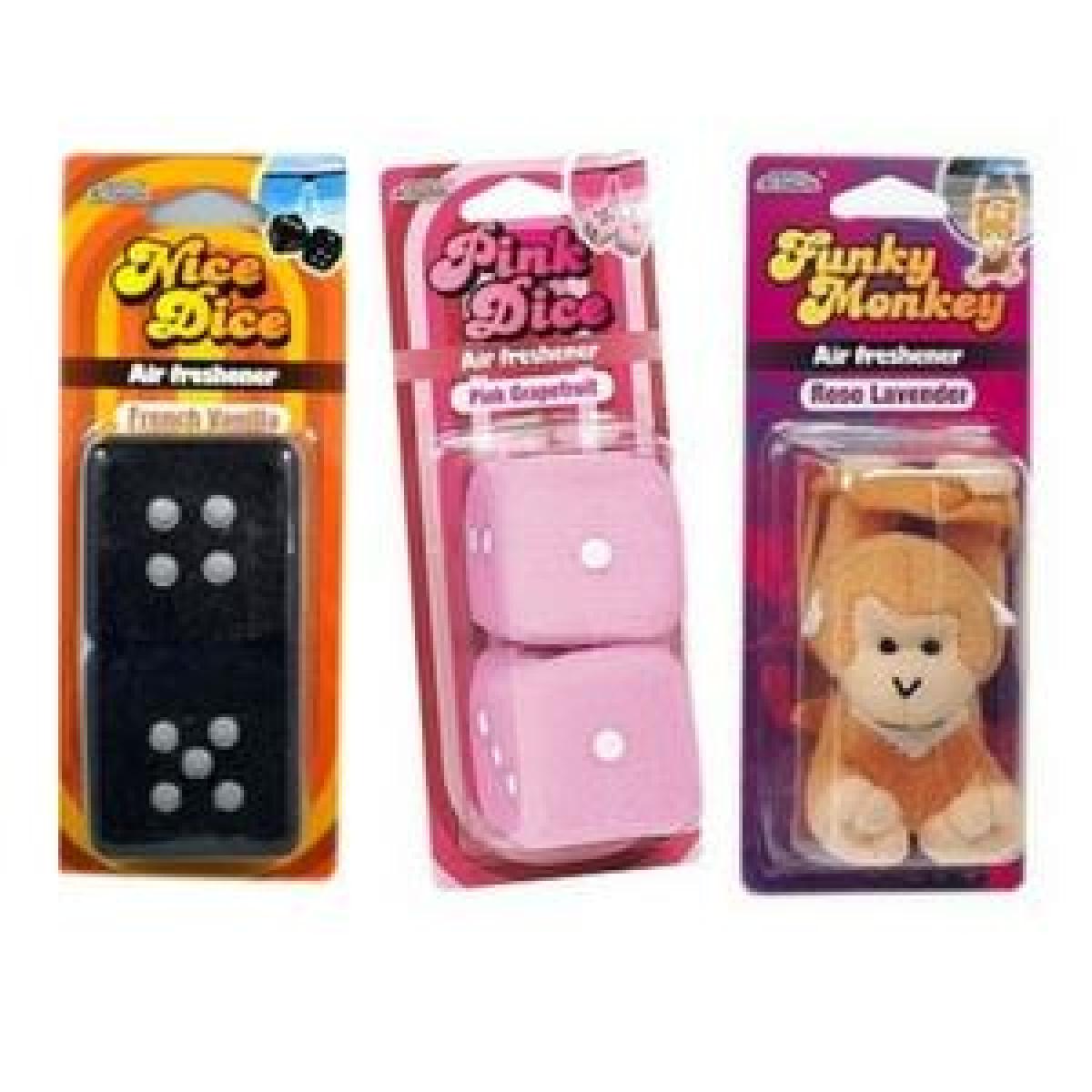 Dice Air Freshener Assorted